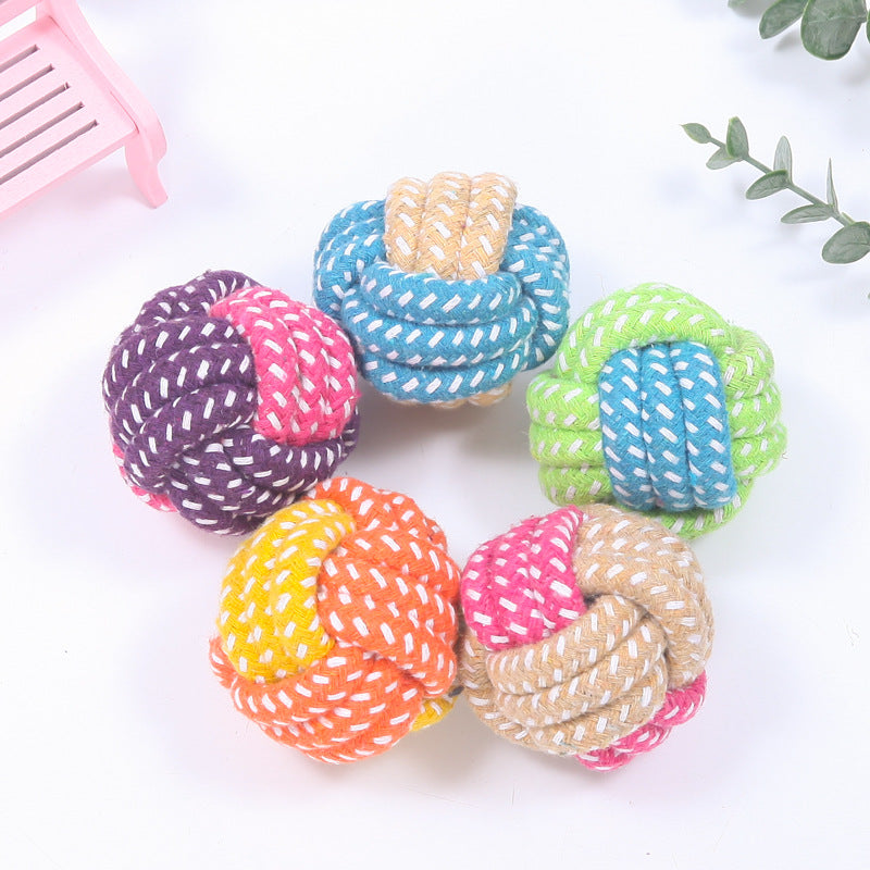Interactive Cotton Rope Mini Dog Toys Ball For Dogs Accessories Toothbrush Chew Puppy Toy For Large Small Dogs Toy Pet Dog Toy