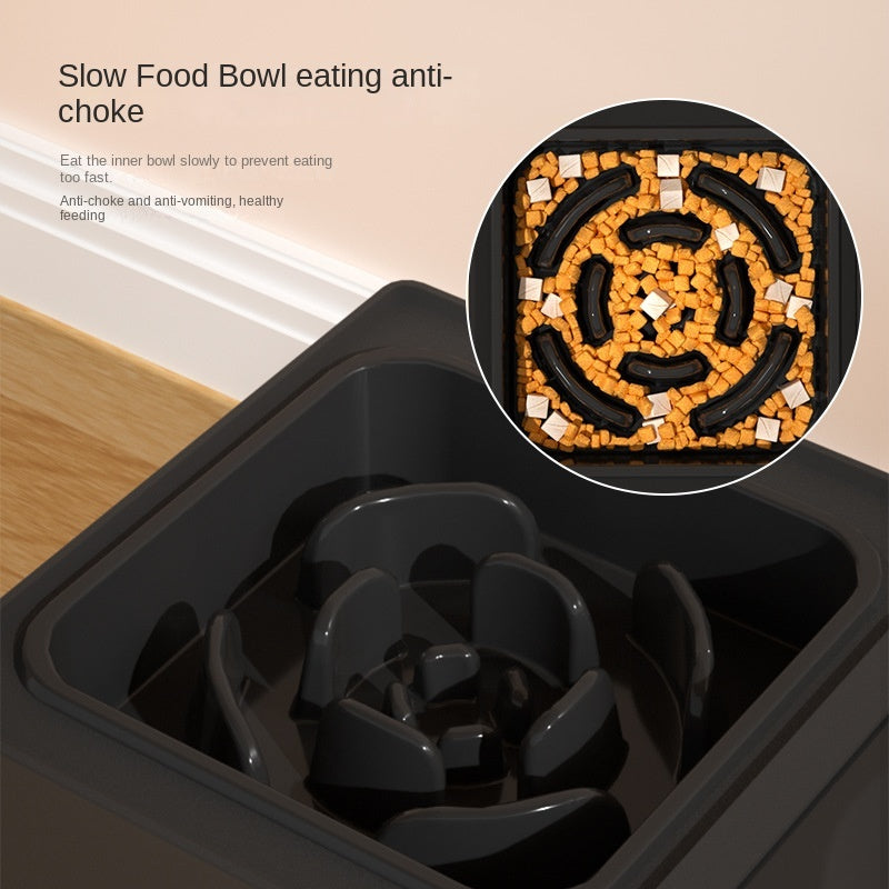 Adjustable Elevated Dog Bowls with Stand