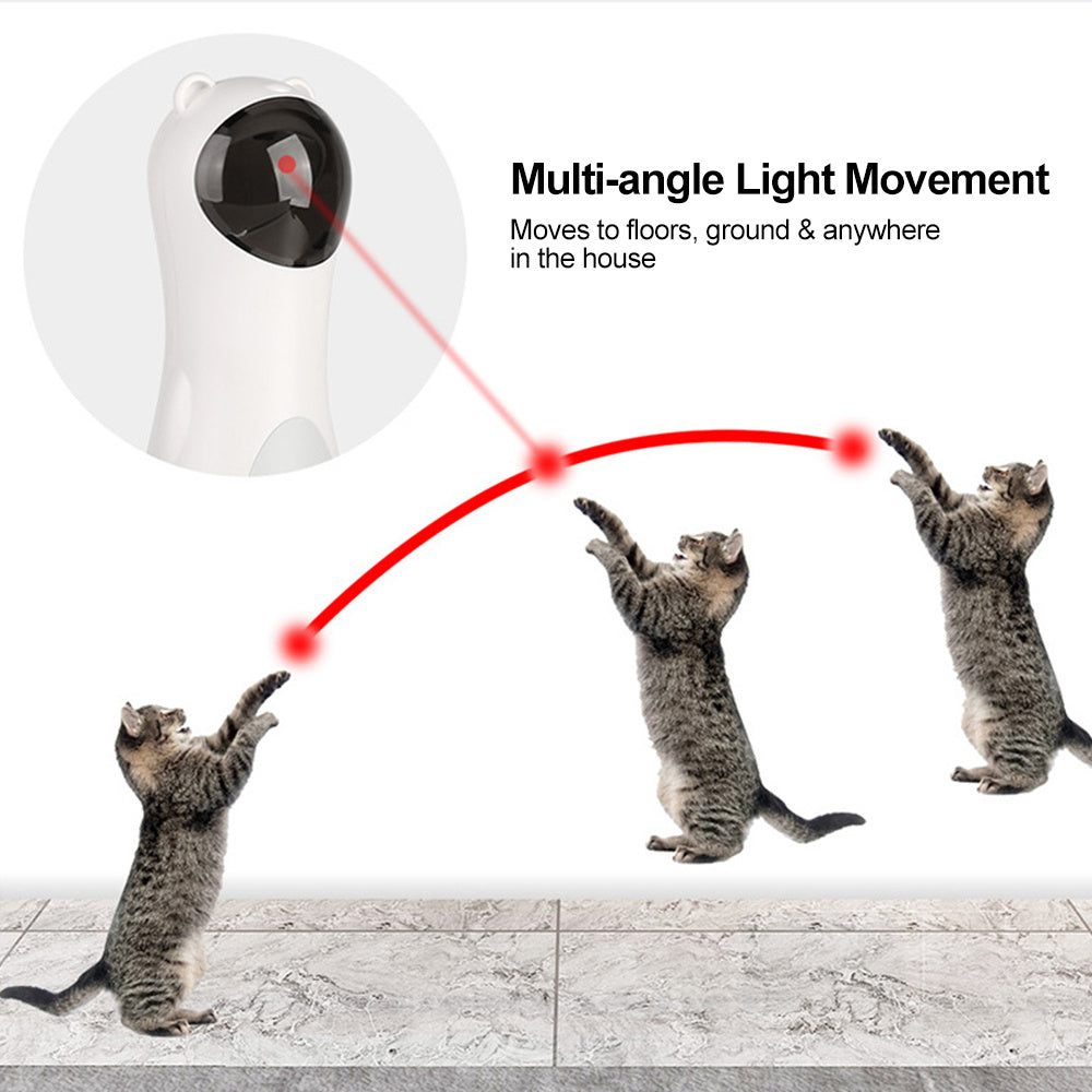 Smart Automatic Laser Cat Toy – Fun LED Playtime