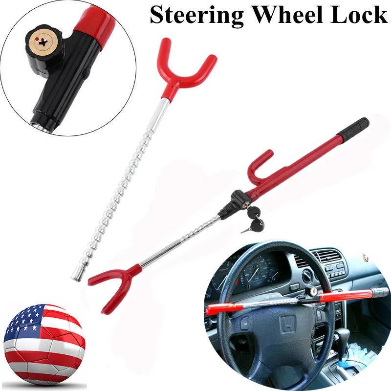 Heavy-Duty U-Shaped Steering Wheel Lock – Ultimate Car Anti-Theft Protection