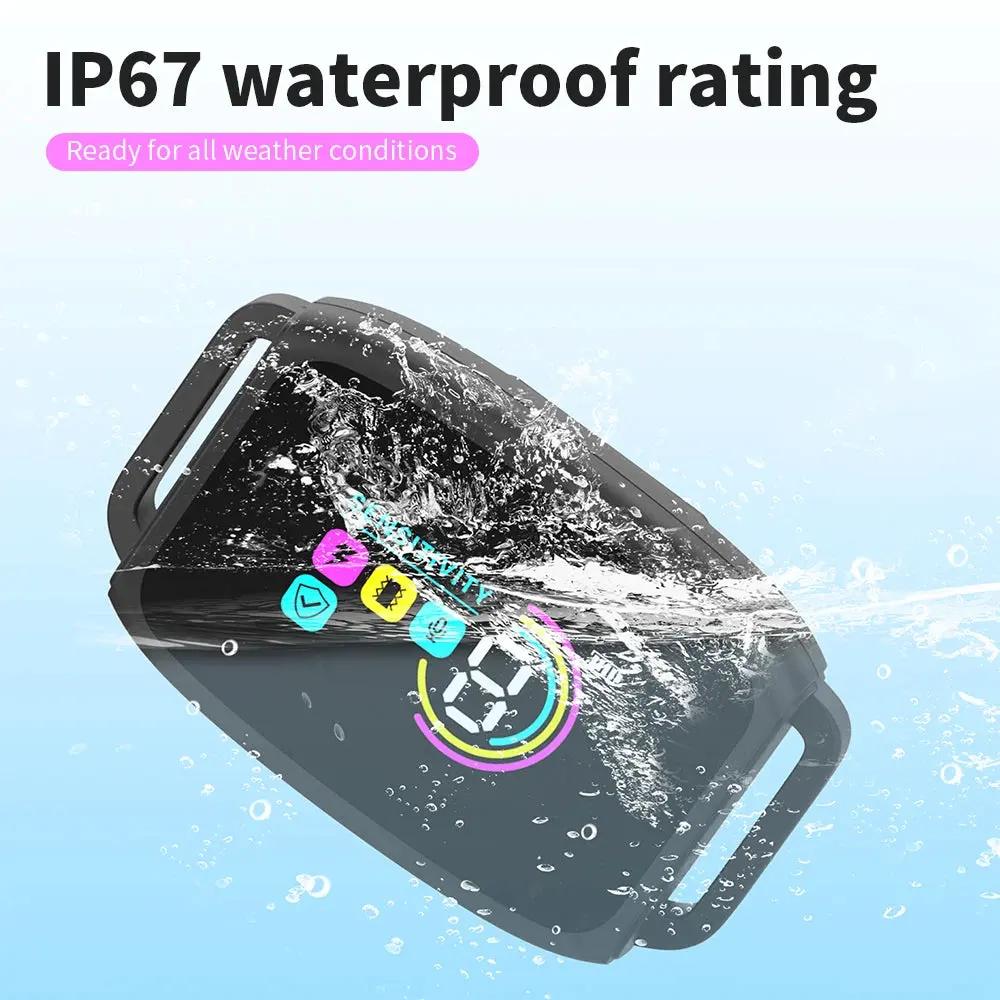 Smart Automatic Anti-Barking Dog Collar with AI Recognition, 4 Training Modes, IP67 Waterproof, USB Rechargeable, and 15-Day Battery Life for Dogs 8–120 lbs