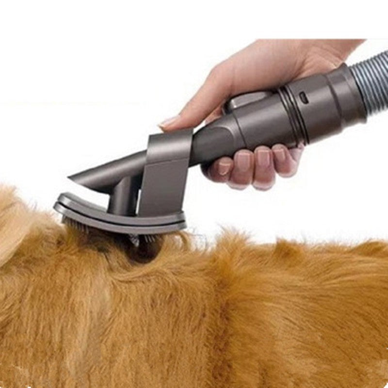 Fur-Free Home: Pet Grooming Brush Vacuum Attachment