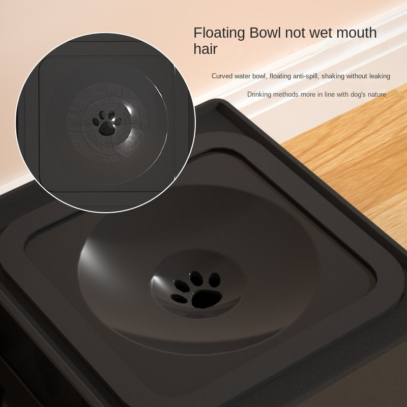 Adjustable Elevated Dog Bowls with Stand