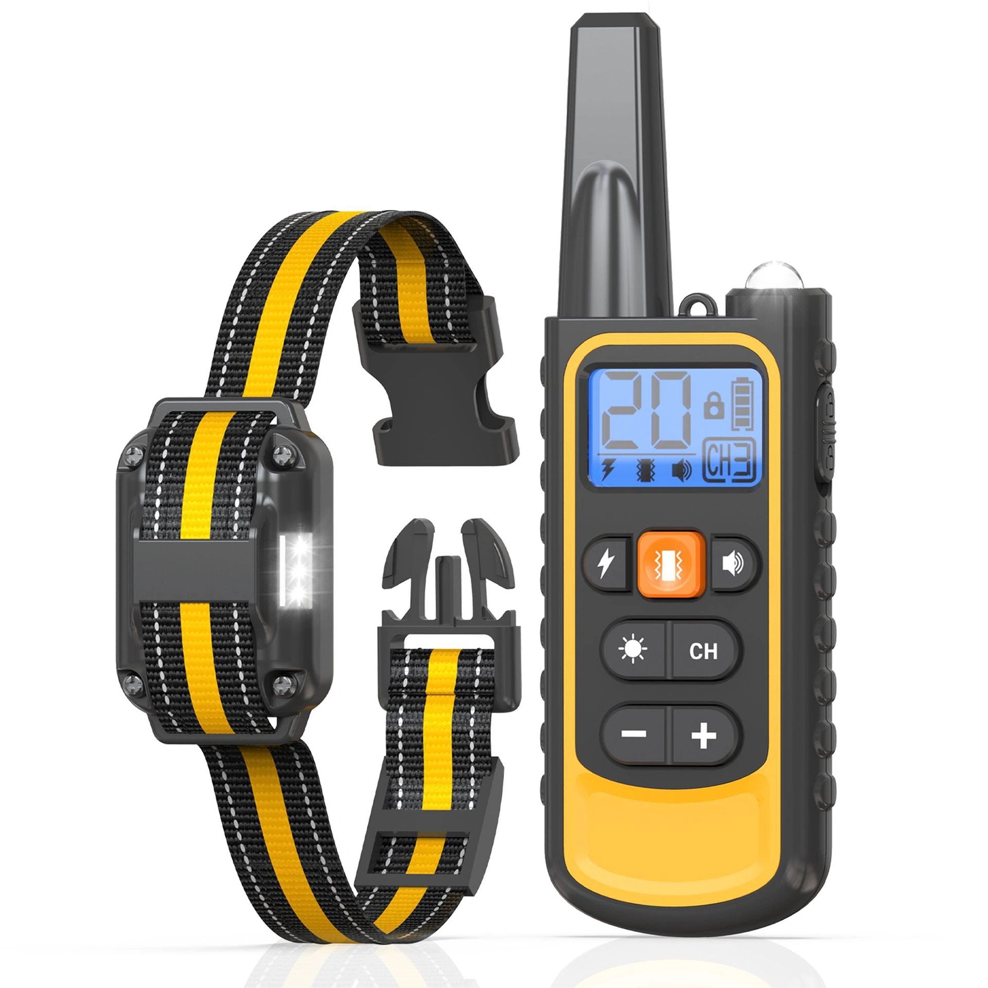 Waterproof Remote Control Bark Stopper Dog Training Electric Shock Collar