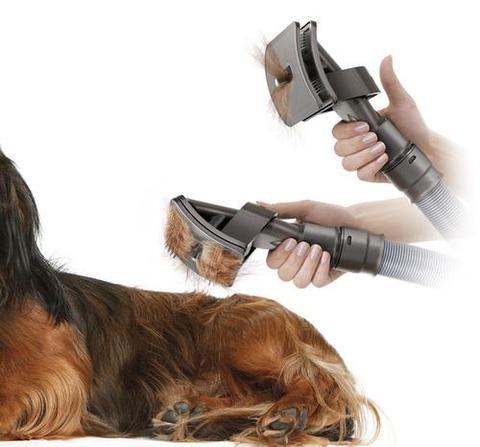 Fur-Free Home: Pet Grooming Brush Vacuum Attachment