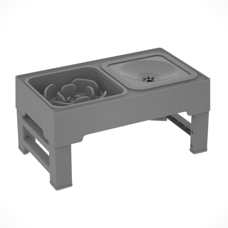 Adjustable Elevated Dog Bowls with Stand