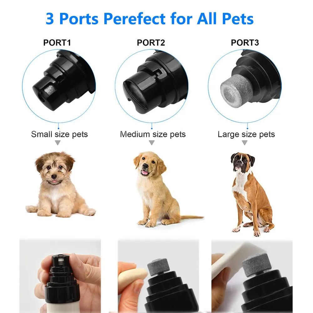 Electric Pet Nail Grinder – Quiet Rechargeable USB Dog &amp; Cat Grooming Tool
