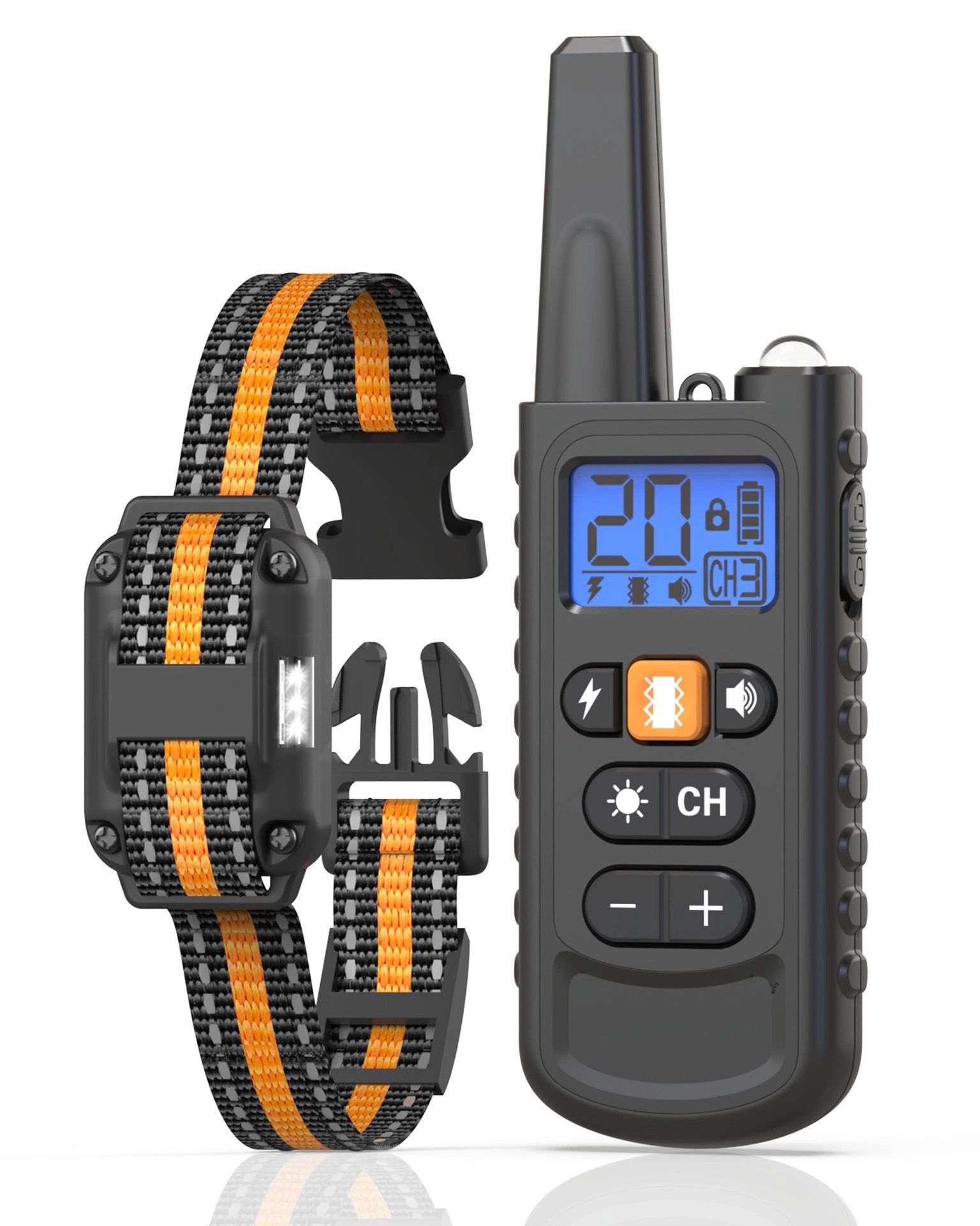 Waterproof Remote Control Bark Stopper Dog Training Electric Shock Collar