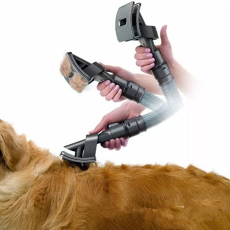Fur-Free Home: Pet Grooming Brush Vacuum Attachment
