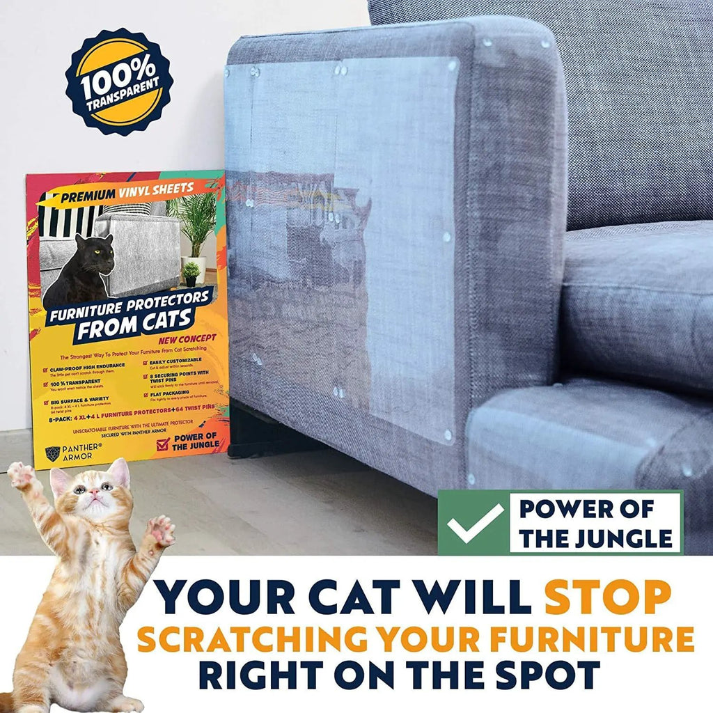 Transparent Single-Sided Anti-Scratch Protection Tape for Sofas and Furniture without compromising style.